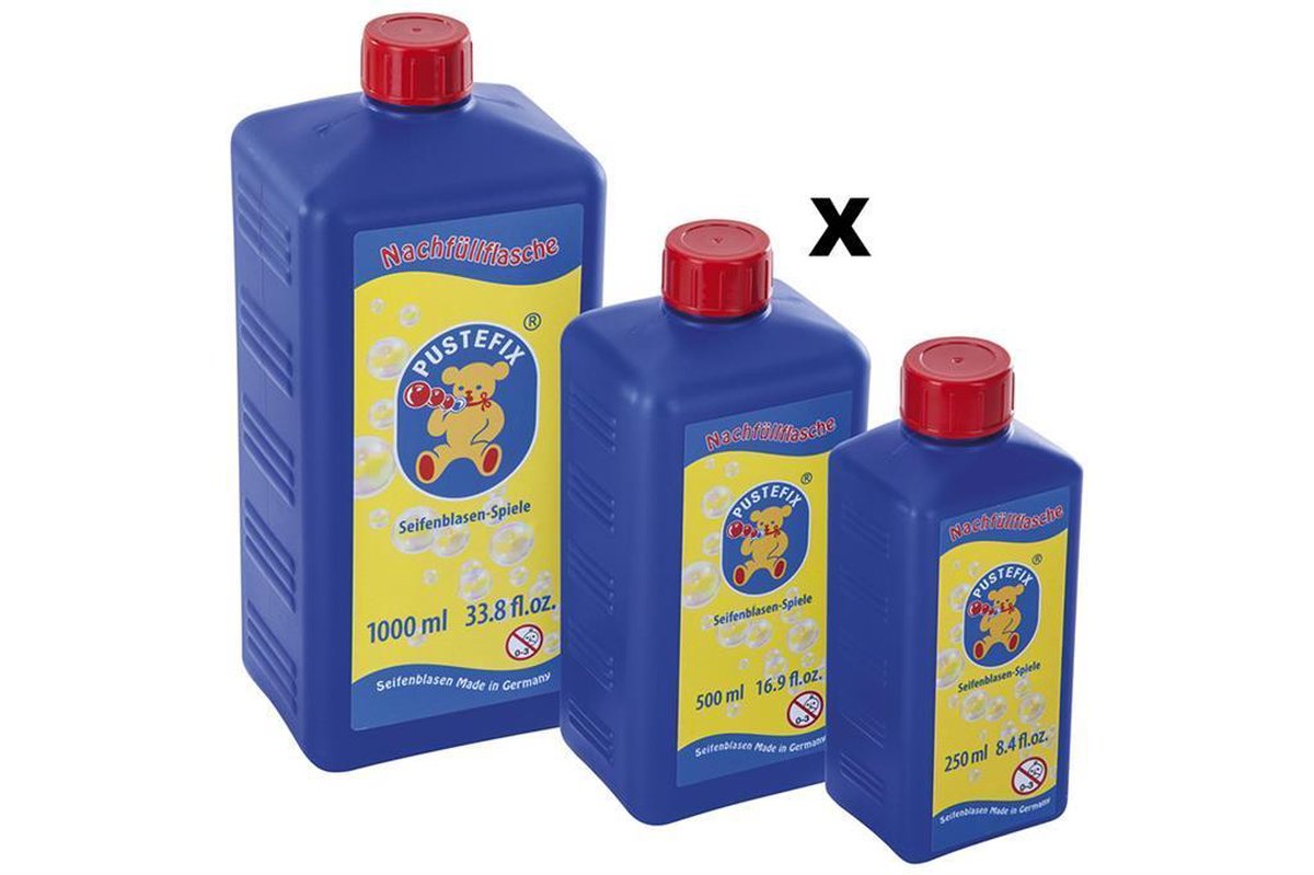 Pustefix refill bobleblæser midi - 500ml