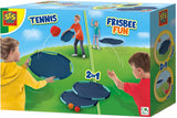 Ses kreativ tennis og frisbee sjov