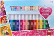 Multiprint farvesæt prinsesse 41-delt pink