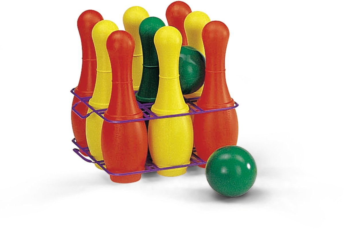 Rolly legetøj kegler bowling - 9-delt