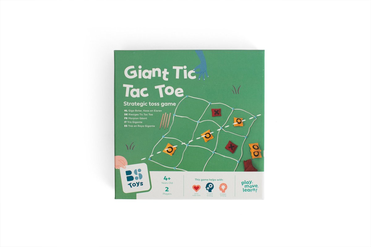 Bs legetøj engros tic-tac-toe - udendørs legetøj - gulvspil - spil til børn