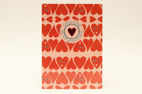 Ancor schrift b'log hearts love a4 lijn 48 vel 90 grams