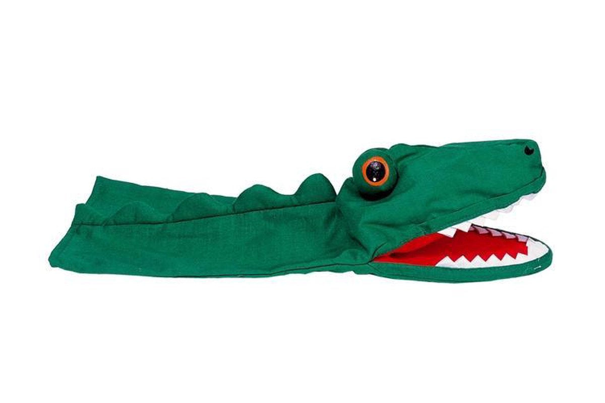 Goki hånddukke krokodille. 30 cm. 4+
