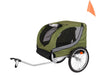 Flamingo fietskar tybalt – groen, 76 × 57 × 65,5 cm | geschikt voor fiets e-bike