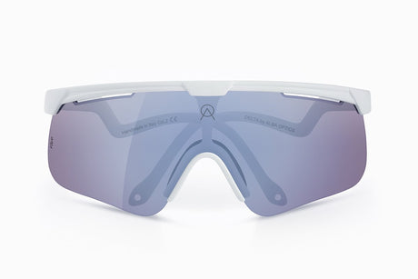 Alba optik cykelbriller - delta hvid vzum f-linse flamingo lei