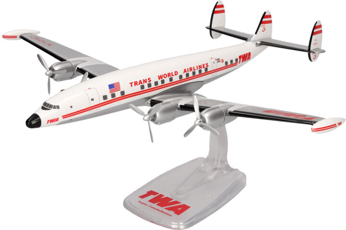 Herpa Lockheed L-1049G Super Const. to transverdensflyselskaber