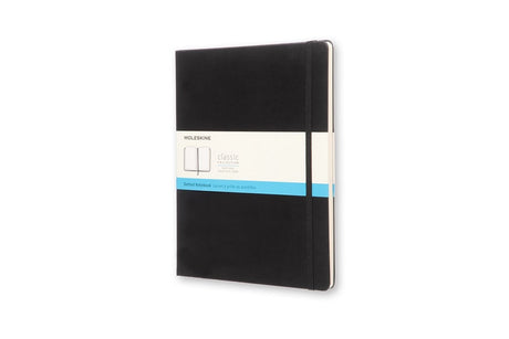 Moleskine klassisk notesbog - ekstra stor - hardcover - prikket - sort