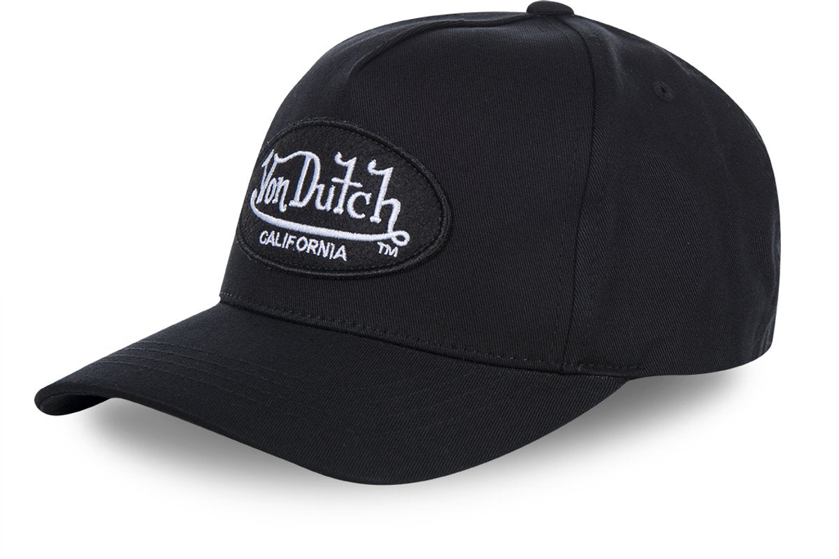 Von dutch - strapback baseballkasket lofb2 b | én størrelse | justerbar | bæltelukning - sort