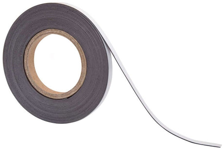 Maul magnetbåndhætte 1 stk 40 g cm ² magnetisk selvklæbende skrivestang 10 m x 1 cm x 1 mm brun