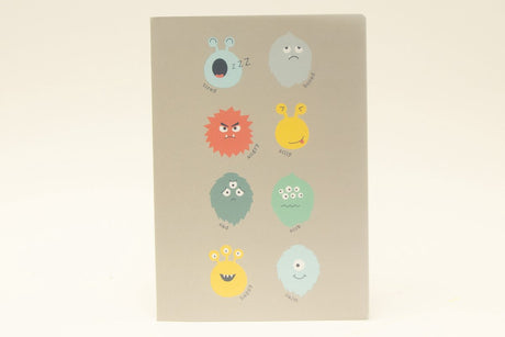 Ancor schrift b'log play me monsters a5 ruit 5mm 48 vel 90 grams pp cover