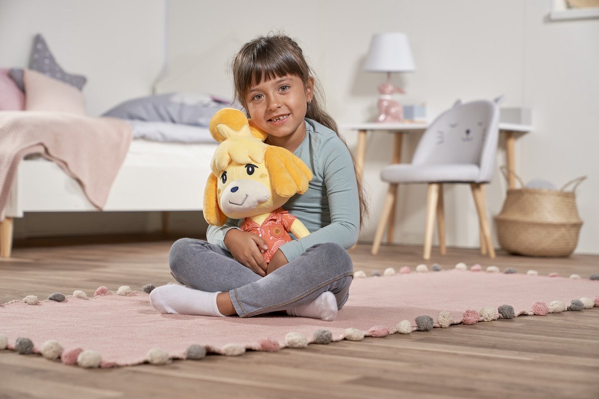 Simba dyrekryds - isabelle - 40 cm - krammetøj - plys - nintendo