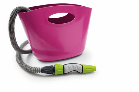 G.f. gf aquapop 15 m forlængelig slange i taske fuchsia