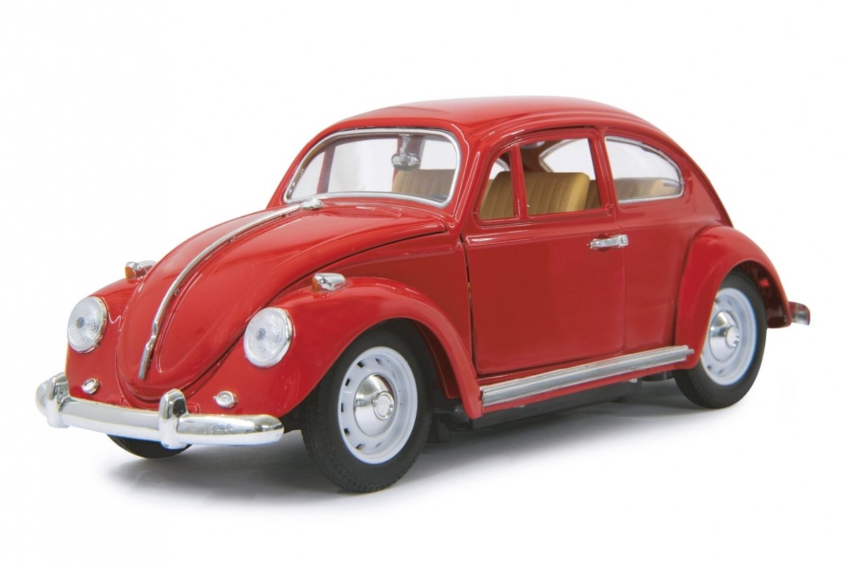 Jamara RC VW Beatle Classic Die-Cast Boys 27 MHz Rød 1:18