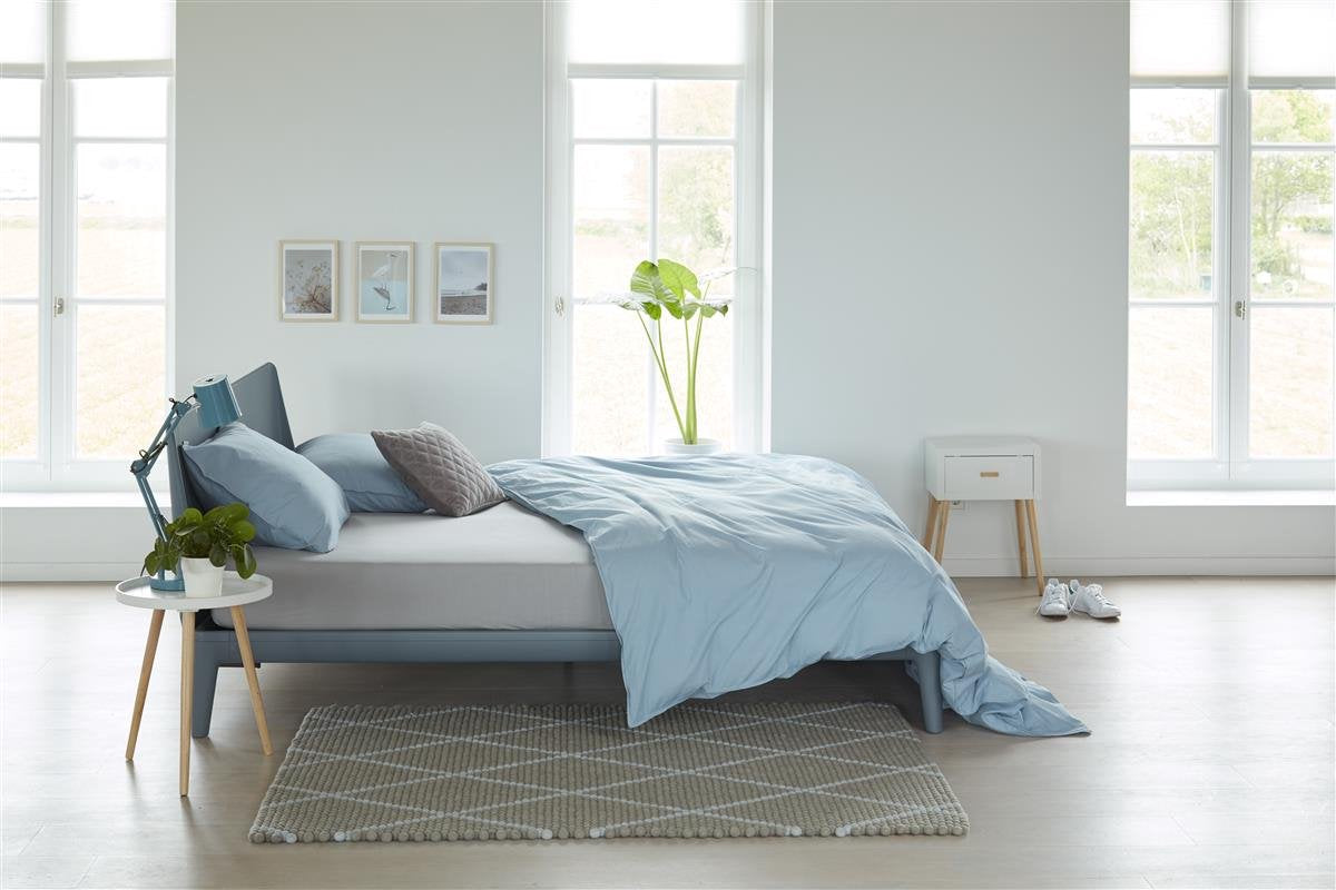 Beddinghouse jersey - topper hoeslaken - 100x200 220 - licht grijs