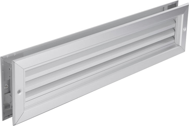 Starx dørgitter - 470 x 121 mm - anodiseret aluminium f1