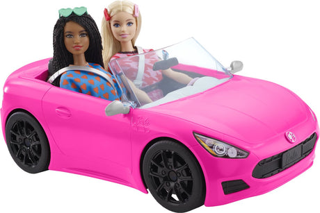 Barbie glam cabriolet bil - dukkebil