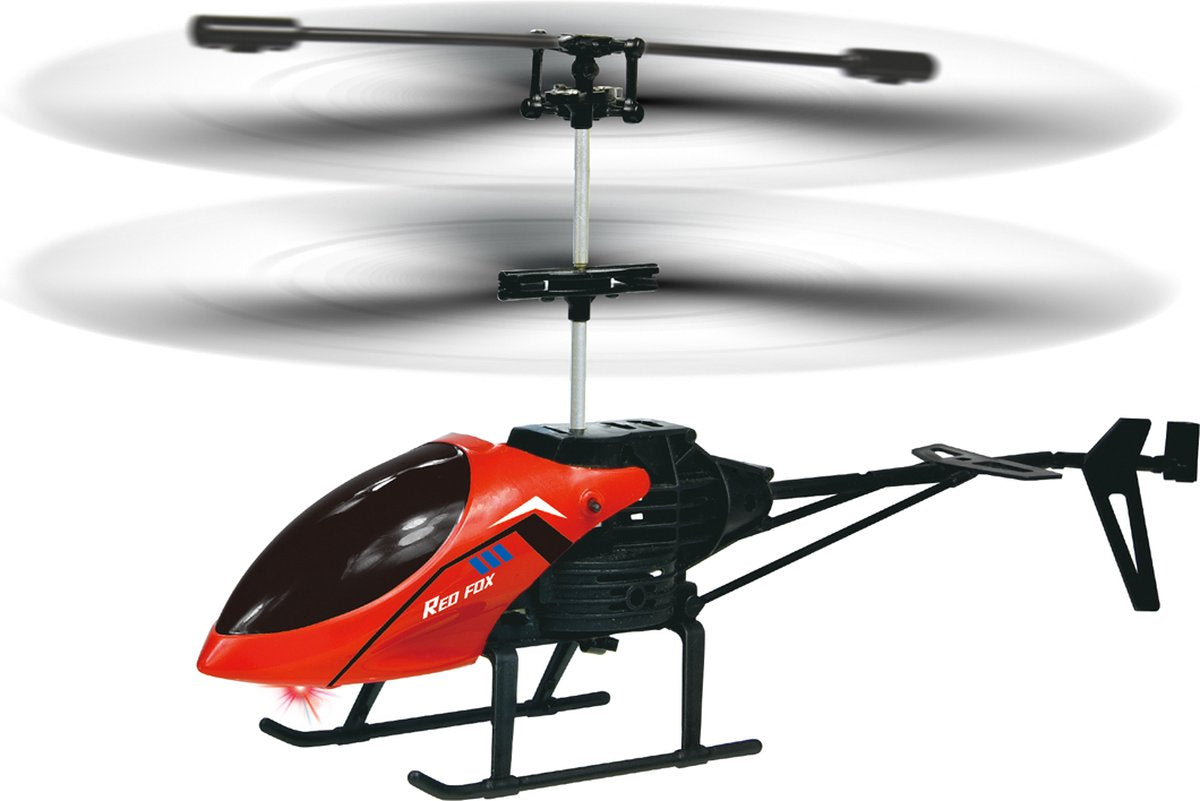 Gear2play rød ræv helikopter - piloterbar helikopter