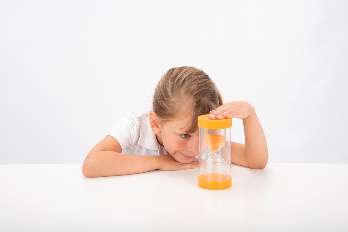 Tickit timeglas pædagogisk legetøj 10 minutter orange.