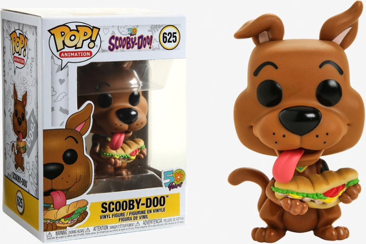Funko pop! animation: Scooby-doo! - Scooby doo med sandwich