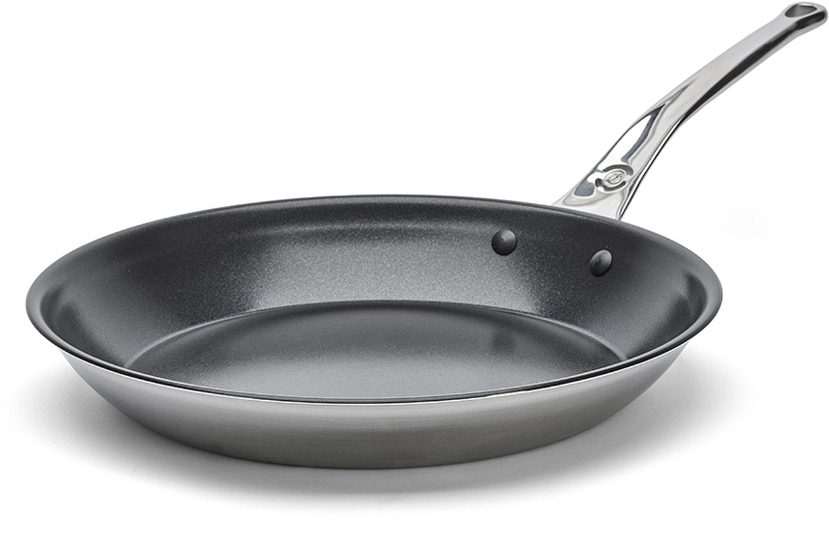 Debuyer de buyer stegepande - affinitet - rustfrit stål - keramisk belægning - 32cm - pfas-fri