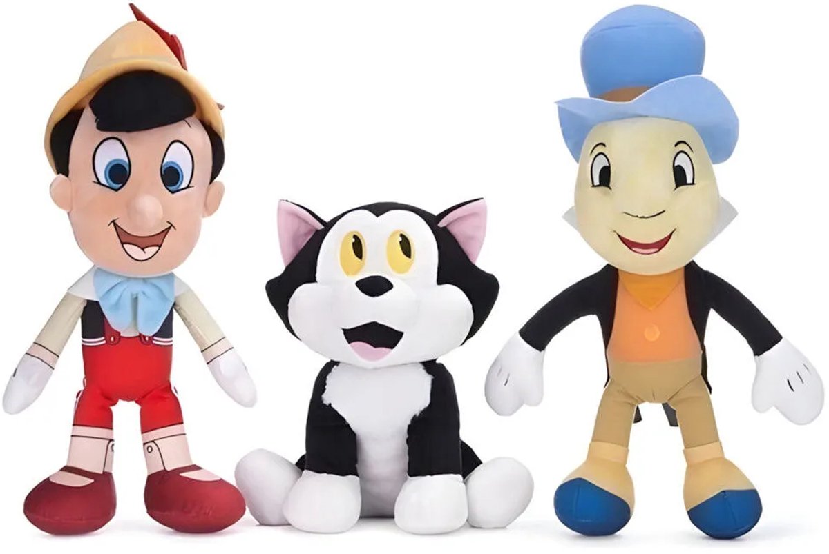 Disney pinocchio - figaro krammetøj - 25 cm - plys