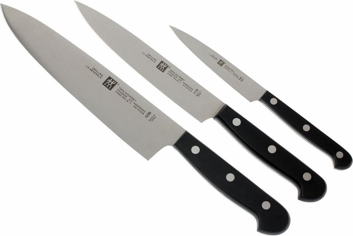 Zwilling gourmet knivsæt 3-delt