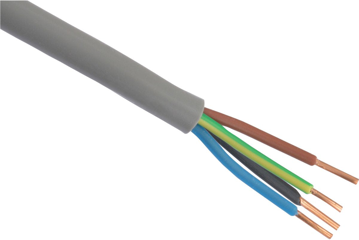 Q-link udendørs kabel - ymvk - dca - 4 x 2,5 mmã‚â² - 50 m - grå