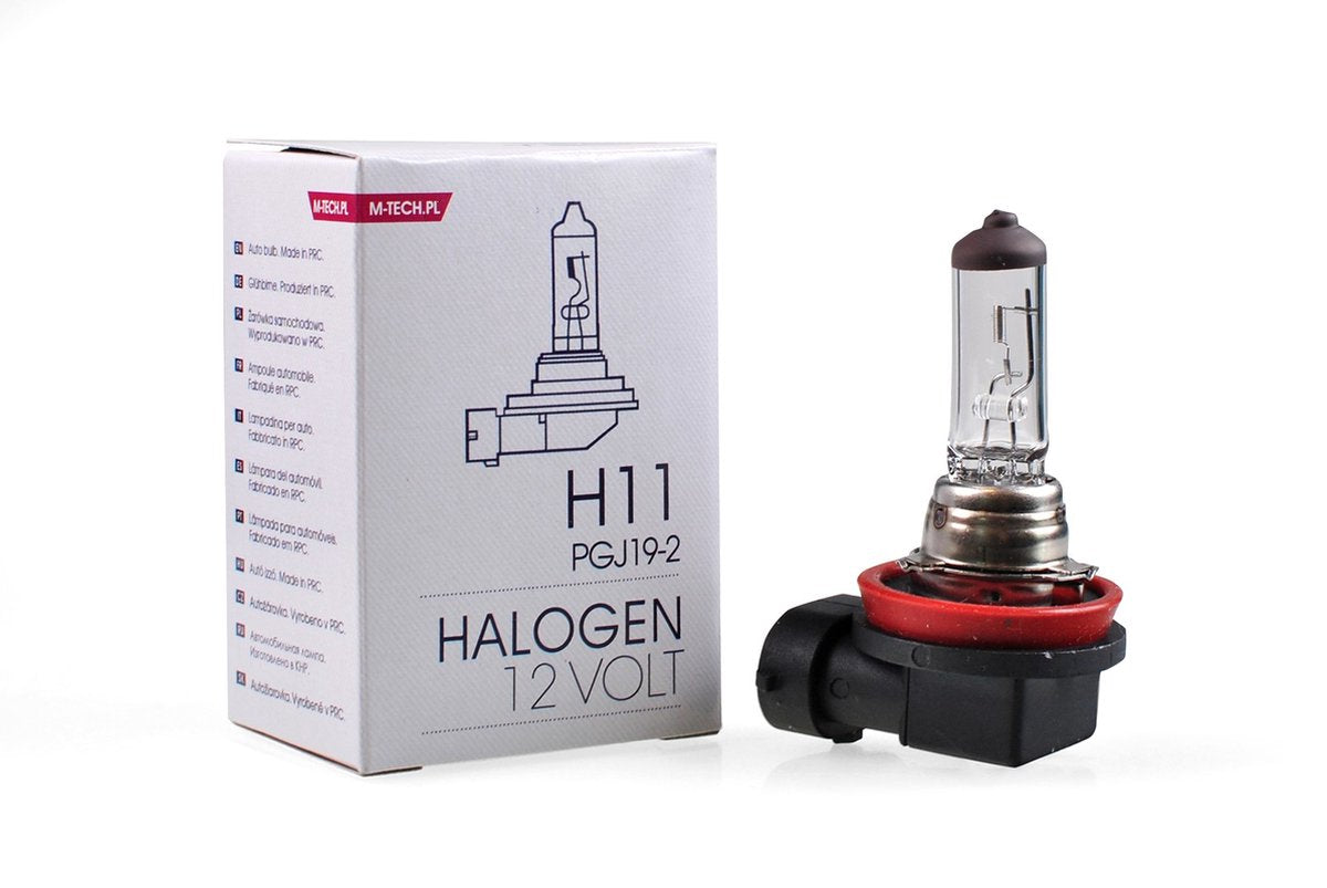 M-tech h11 12v 55w – basis halogenlampe – 1 stk – standard fitting