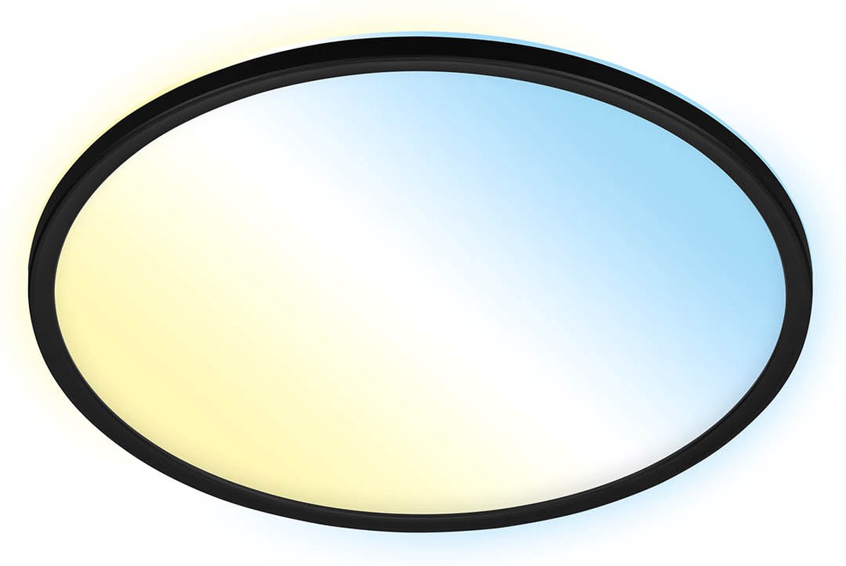 Briloner slim - smart LED loftslampe - dæmpbar - 22w - med CCT - natlysfunktion - timerfunktion - hukommelsesfunktion - baggrundslyseffekt - ø42cm