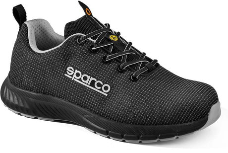 Sparco arbejdssko s3s - traction asan - sort sølv - sort - 44