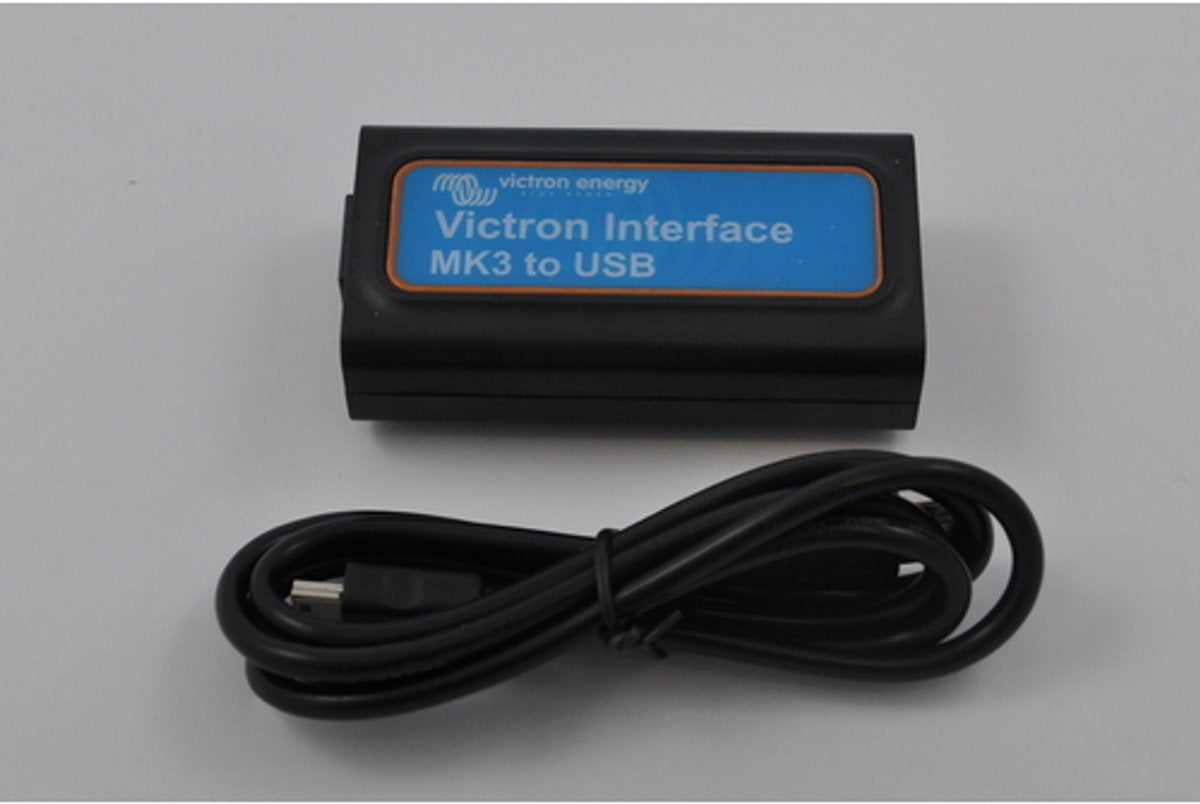 Victron interface mk3-usb ve.bus naar usb koppeling