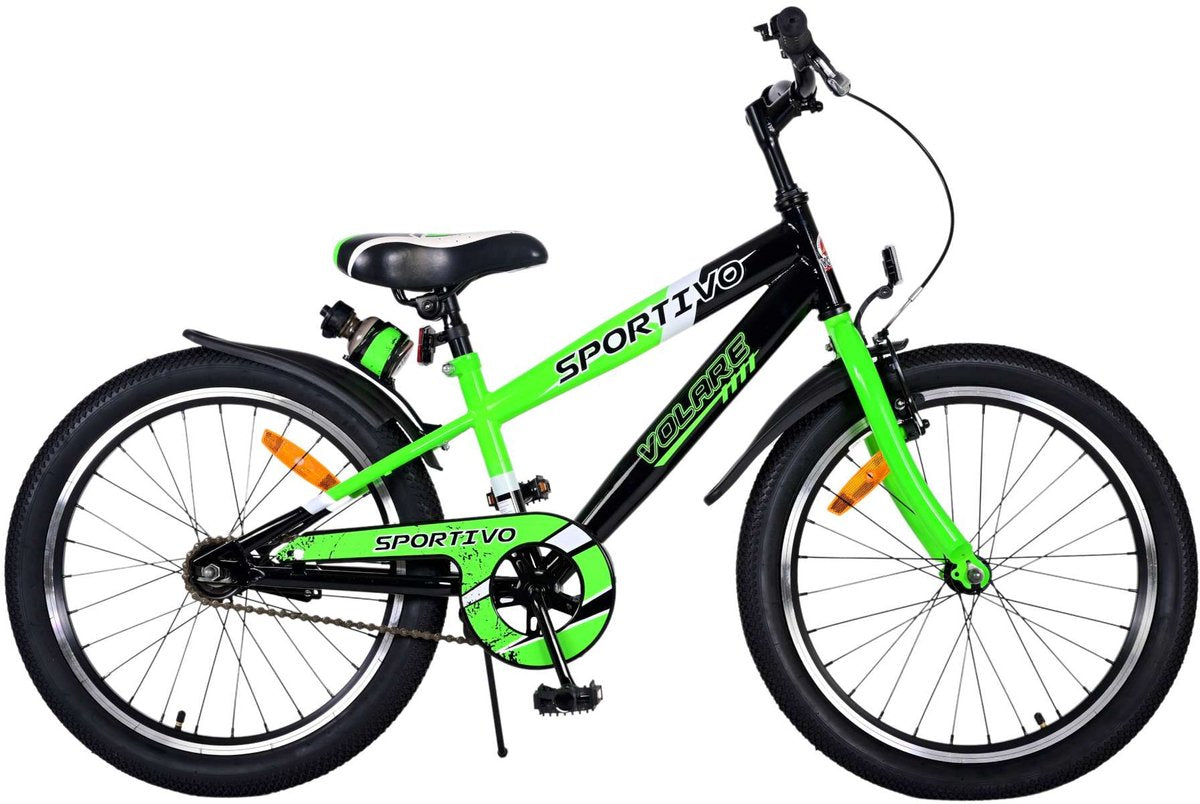 Volare Sportivo Children's Bike - Drenge - 20 tommer - Grøn