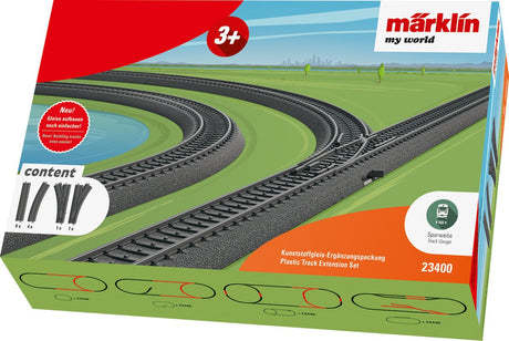 Märklin my world tillægspakke plastskinner