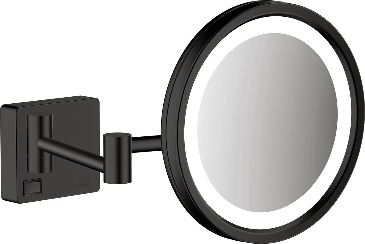 Hansgrohe addstoris barberspejl LED lys mat sort