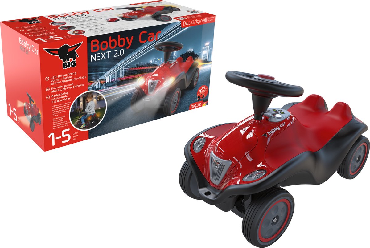 Stor - bobby car - tilbehør - belysning
