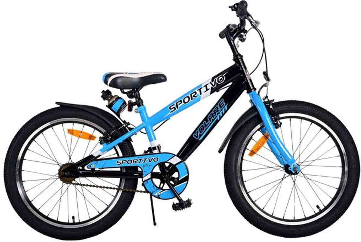 Volare Sportivo Børns cykel - Drenge - 20 tommer - Blå - To håndbremser