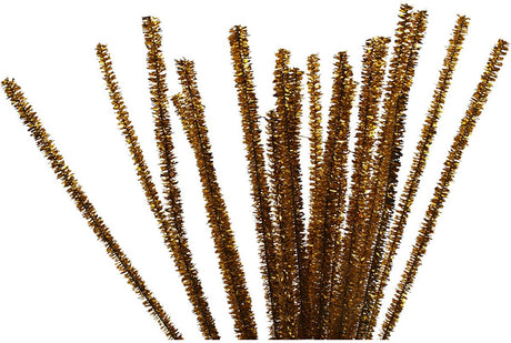 Creativ company chenille guld 30cm, 24 stk.