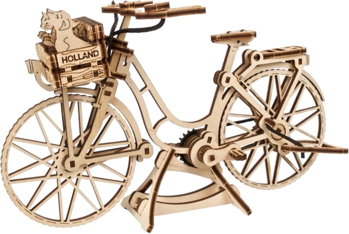 Ugears træ 3D model - hollandsk cykel