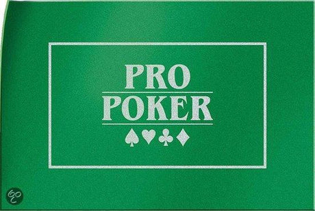 Tactic pro poker spillemåtte - filt