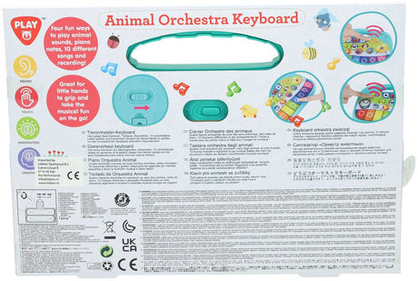 Playgo animal keyboard - legetøj klaver med dyrelyde og melodier.