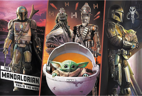 Trefl star wars puslespil baby yoda 300 brikker - puslespil.