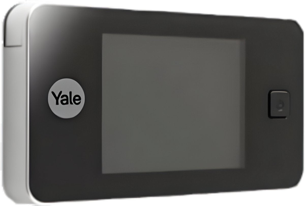 Yale - digital dørfremviser ddv 500 - sølv - nem installation