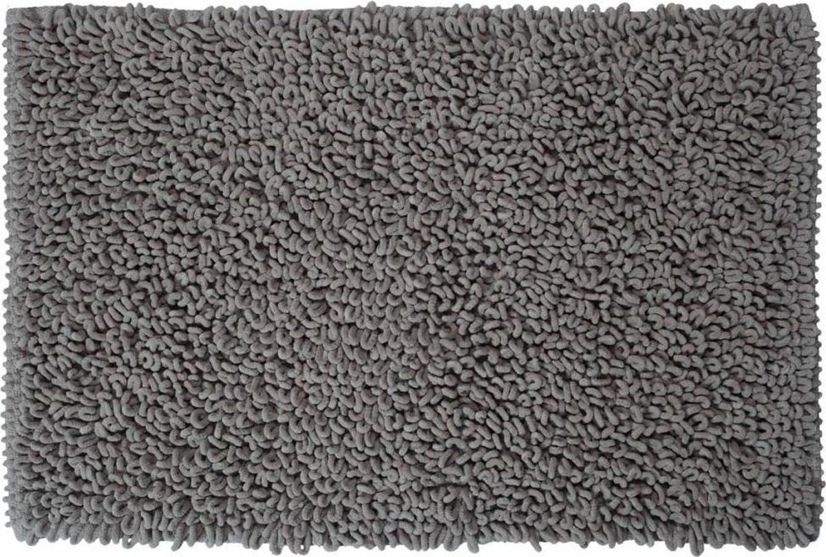 Sealskin twist badmat 60x90 cm - microfibre - grijs