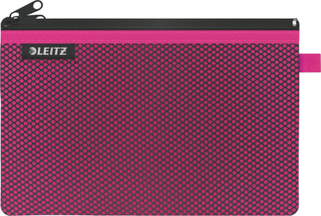 Leitz wow penalhus med to rum - opbevaring og organisering - størrelse l - pink