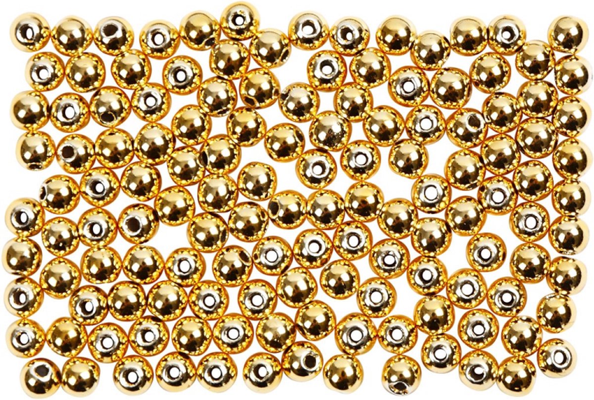 Creativ Company Beads Gold, 150st.