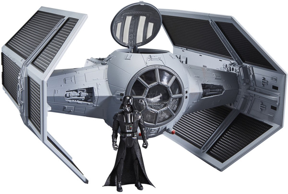 Hasbro darth vaders slips avanceret darth vader actionfigur - star wars - vintagekollektionen