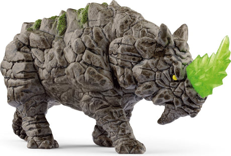 Schleich eldradorâ® skabninger - kamp næsehorn - stenverden - 70157