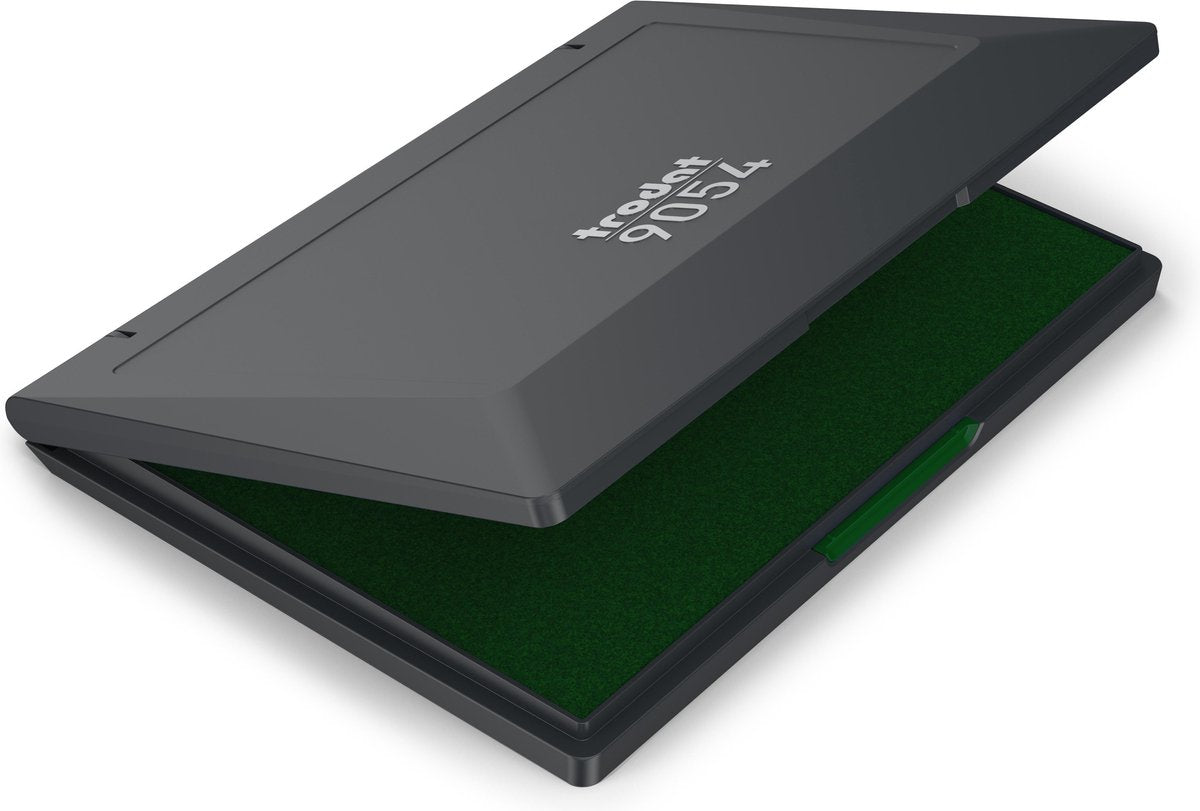 Trodat plast håndstempelpude 9054 | 210x148 mm, grøn
