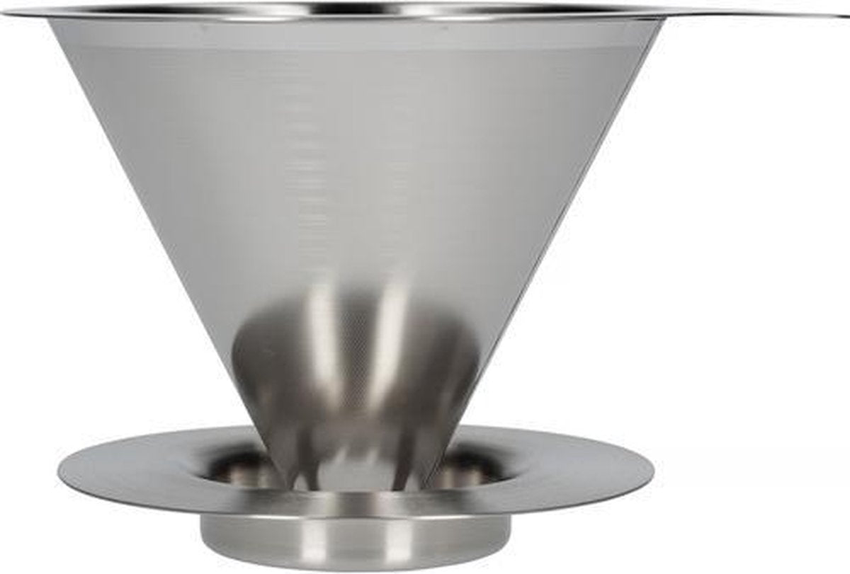 Hario drypper v60-02 - dobbeltnet metal drypper rustfrit stål