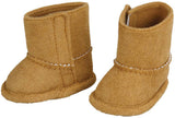 Heless dukkestøvler ruskind, 30-34 cm